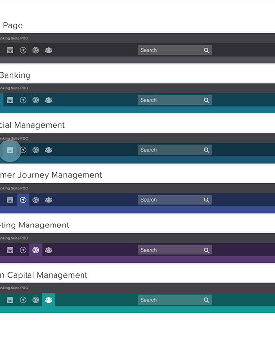 Infor Banking UX Prototype