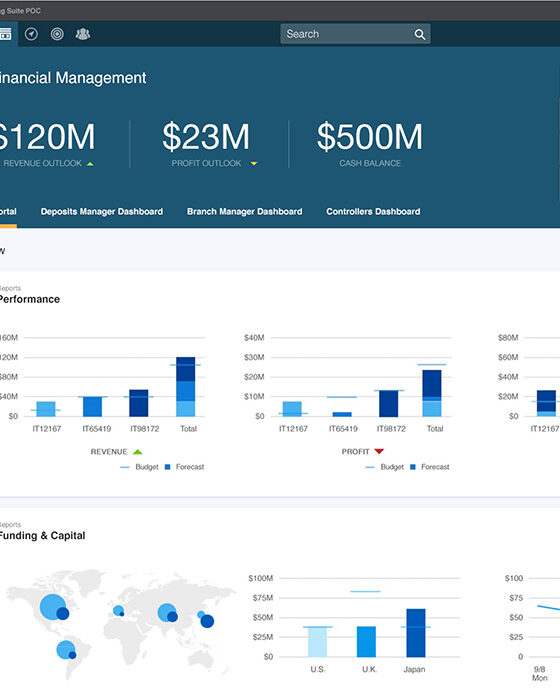 Infor Banking UX Prototype