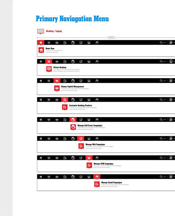 Infor Banking UX Prototype