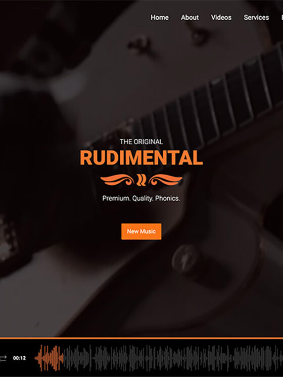 Rudimental Records Homepage